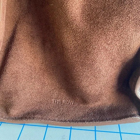 Classic Brown Suede Tote Bag - Structured Women's Handbag - Picture 8 of 13